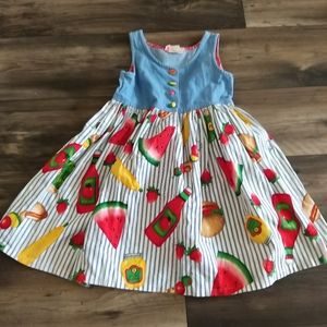 Vintage girls dress